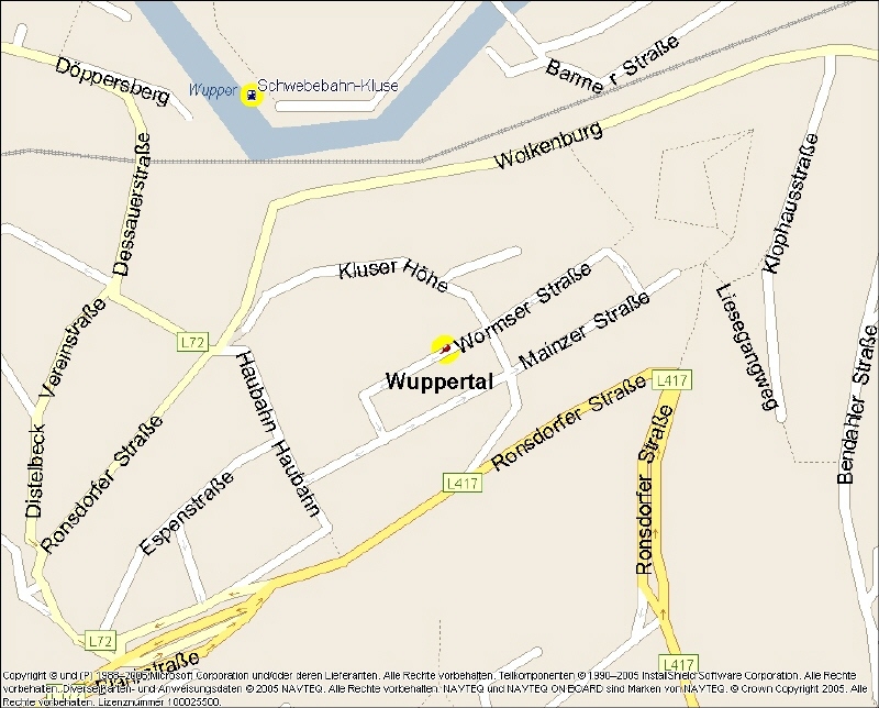Kartenausschnitt